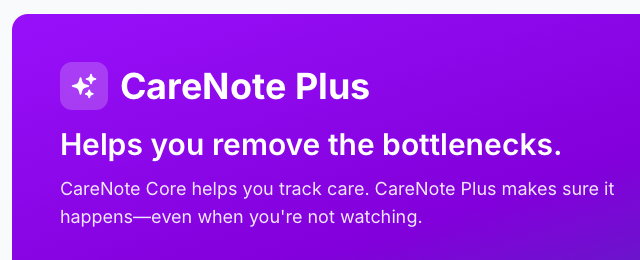The top of the Plus sales page with the headline and a one-line summary