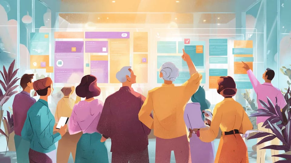 Church ministry team using digital prayer management dashboard with workflow tracking and group routing